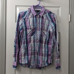 Blue and Purple Flannel